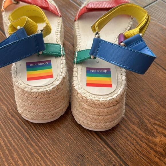 Dolce Vita x Trevor Myra Pride Sandal 7 - Picture 5 of 7